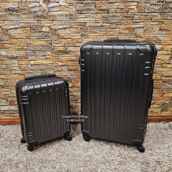 Conjunto de 2 Malas de Viagem ABS - 1 Porão 32Kg + 1 Cabine 8 a 10Kg