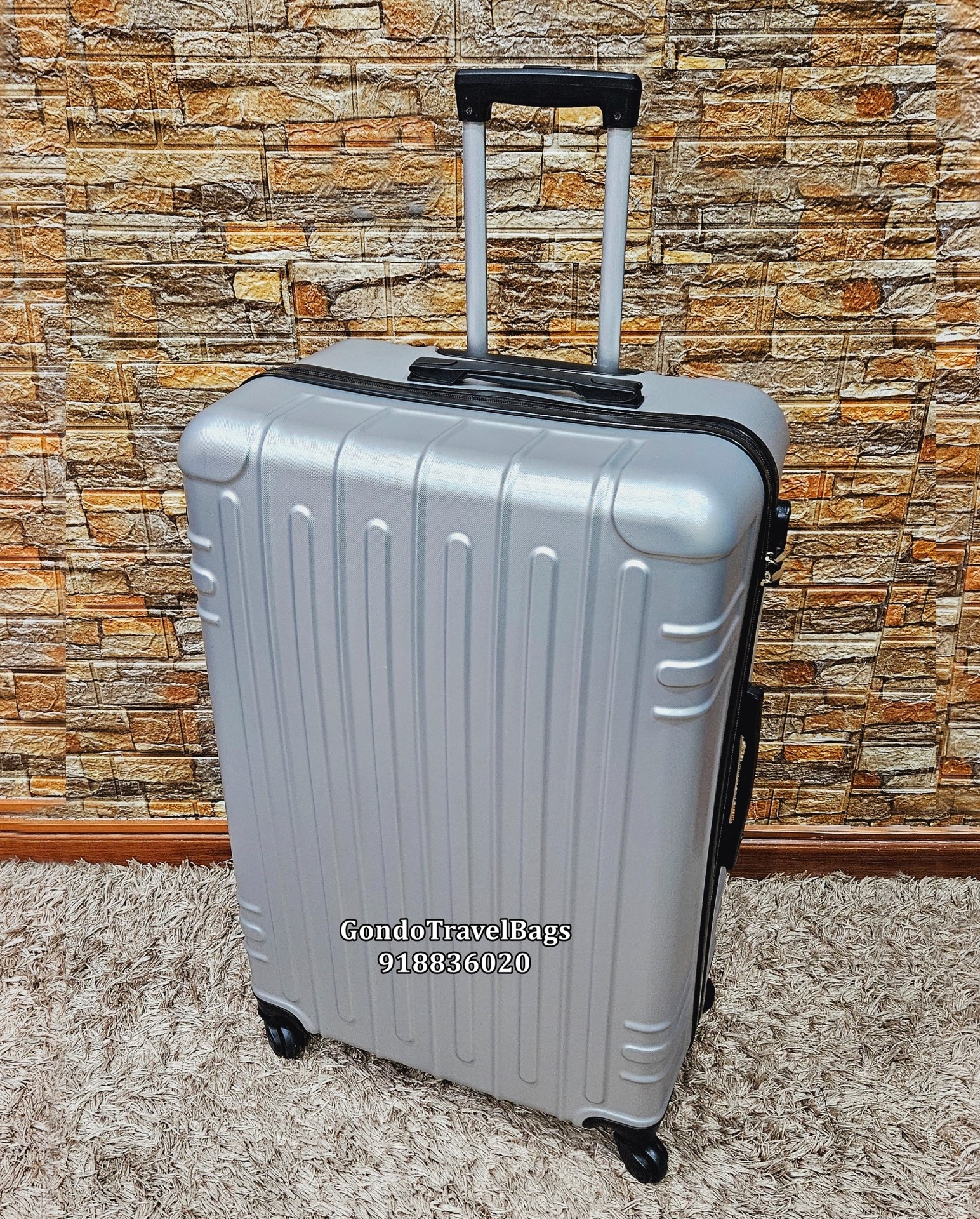 Mala de Porão Com Trolley Grande 32Kg / 75cm