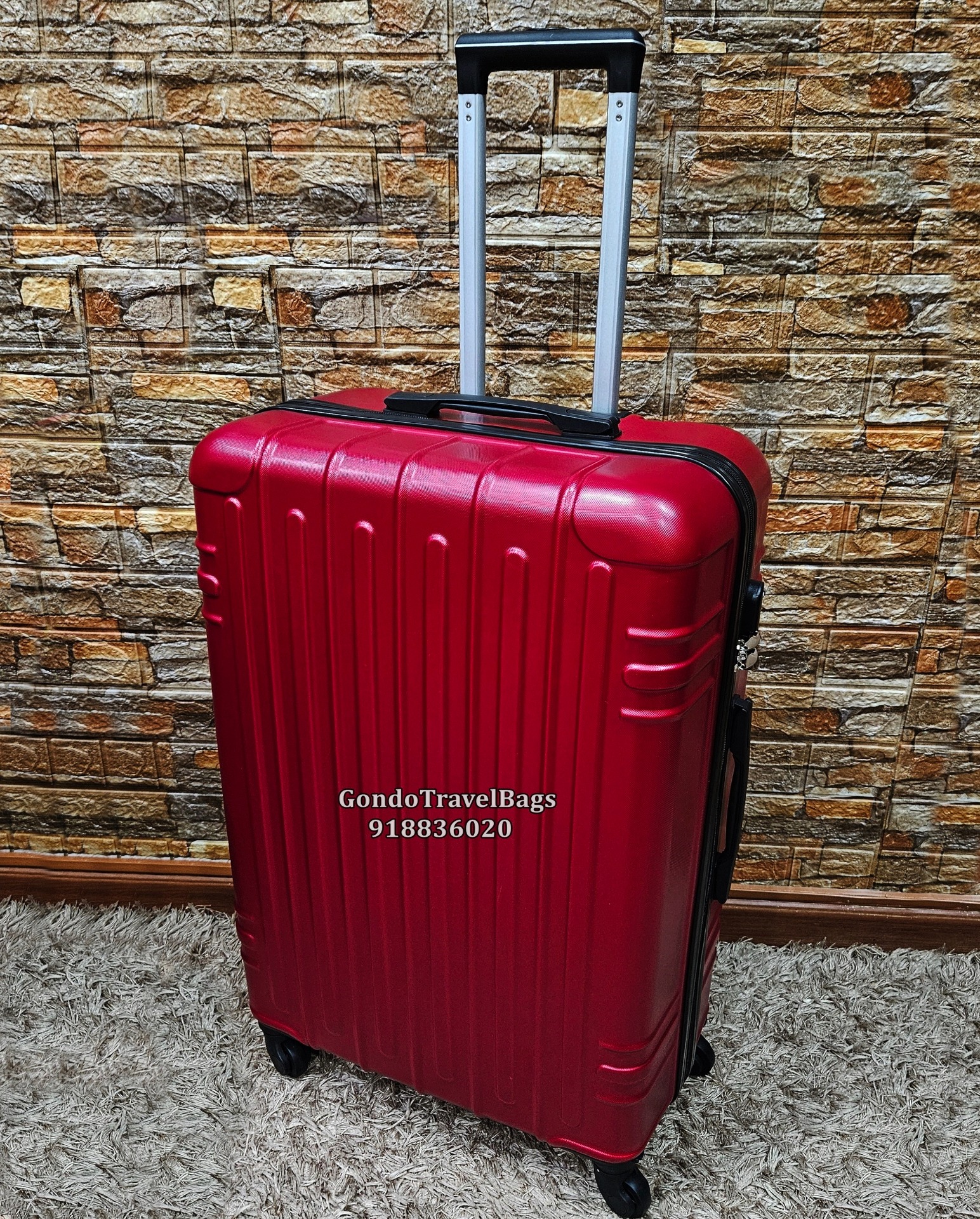 Mala de Porão Com Trolley Grande 32Kg / 75cm
