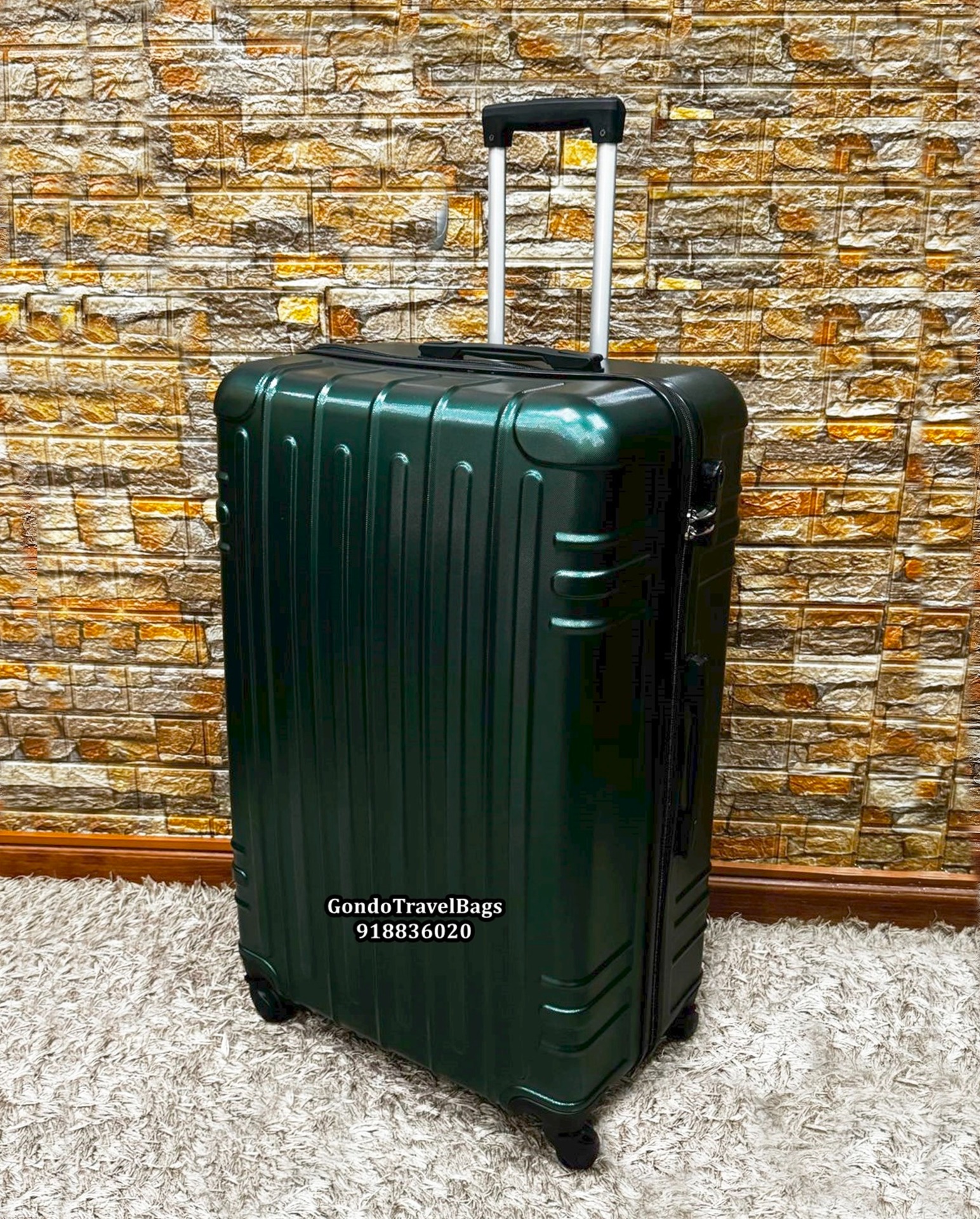 Mala de Porão Com Trolley Grande 32Kg / 75cm