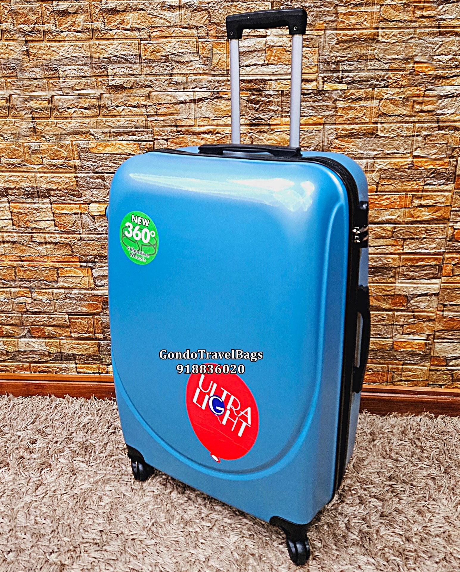 Mala de Porão Com Trolley Grande - 32Kg / 75cm
