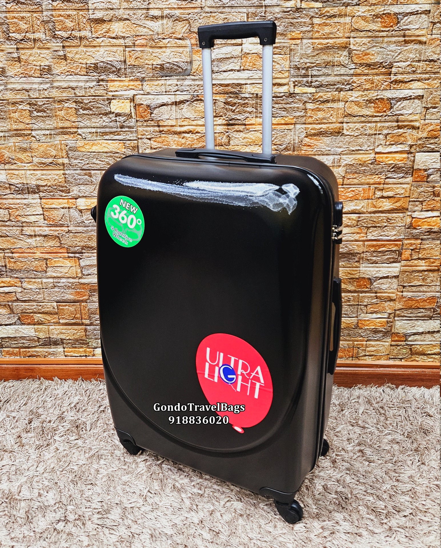 Mala de Porão Com Trolley Grande - 32Kg / 75cm