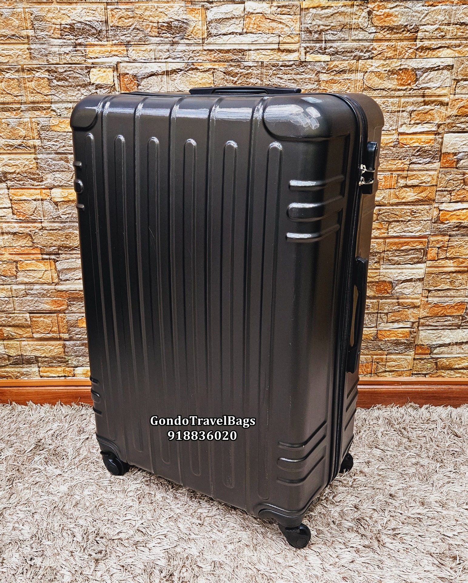 Mala de Porão Com Trolley Extra Grande 36Kg / 80cm