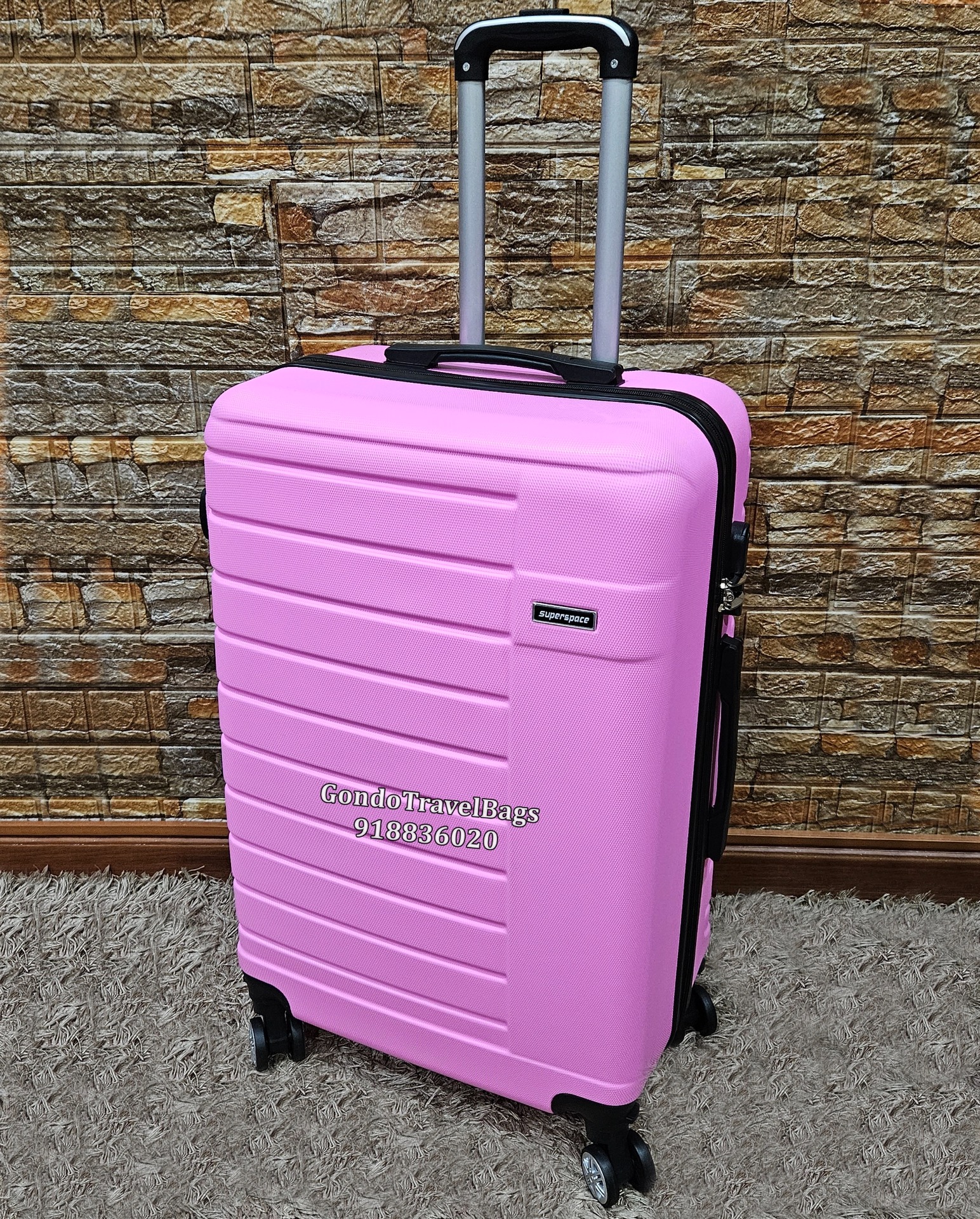 Mala de Porão Com Trolley Grande - 32Kg / 72cm