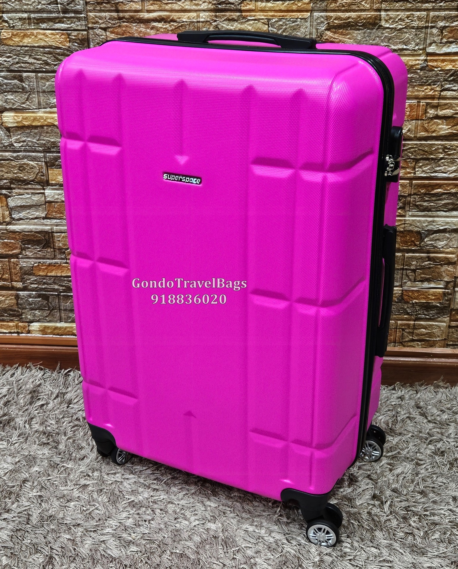 Mala de Porão Com Trolley Grande - 32Kg / 75cm