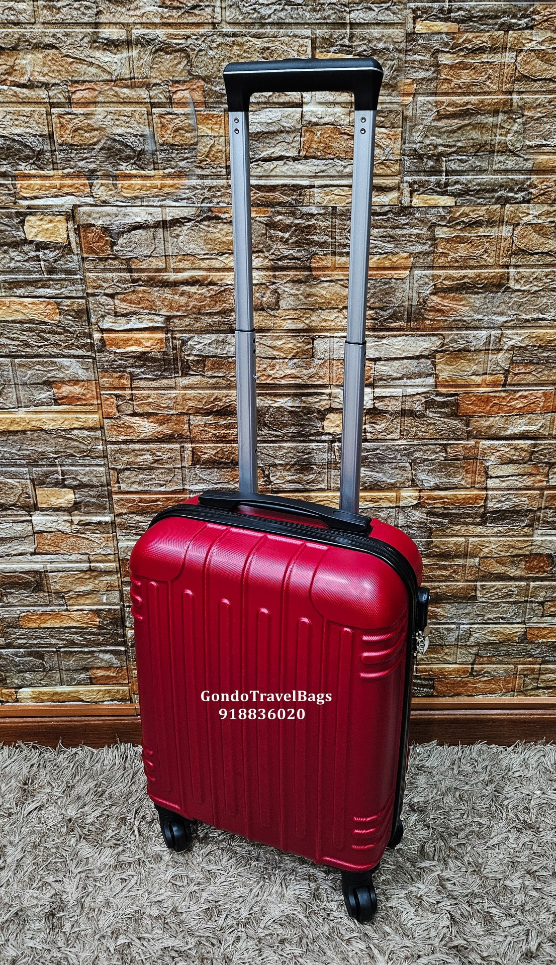 Mala de Cabine Com Trolley 50cm - Padrão + Reforçado