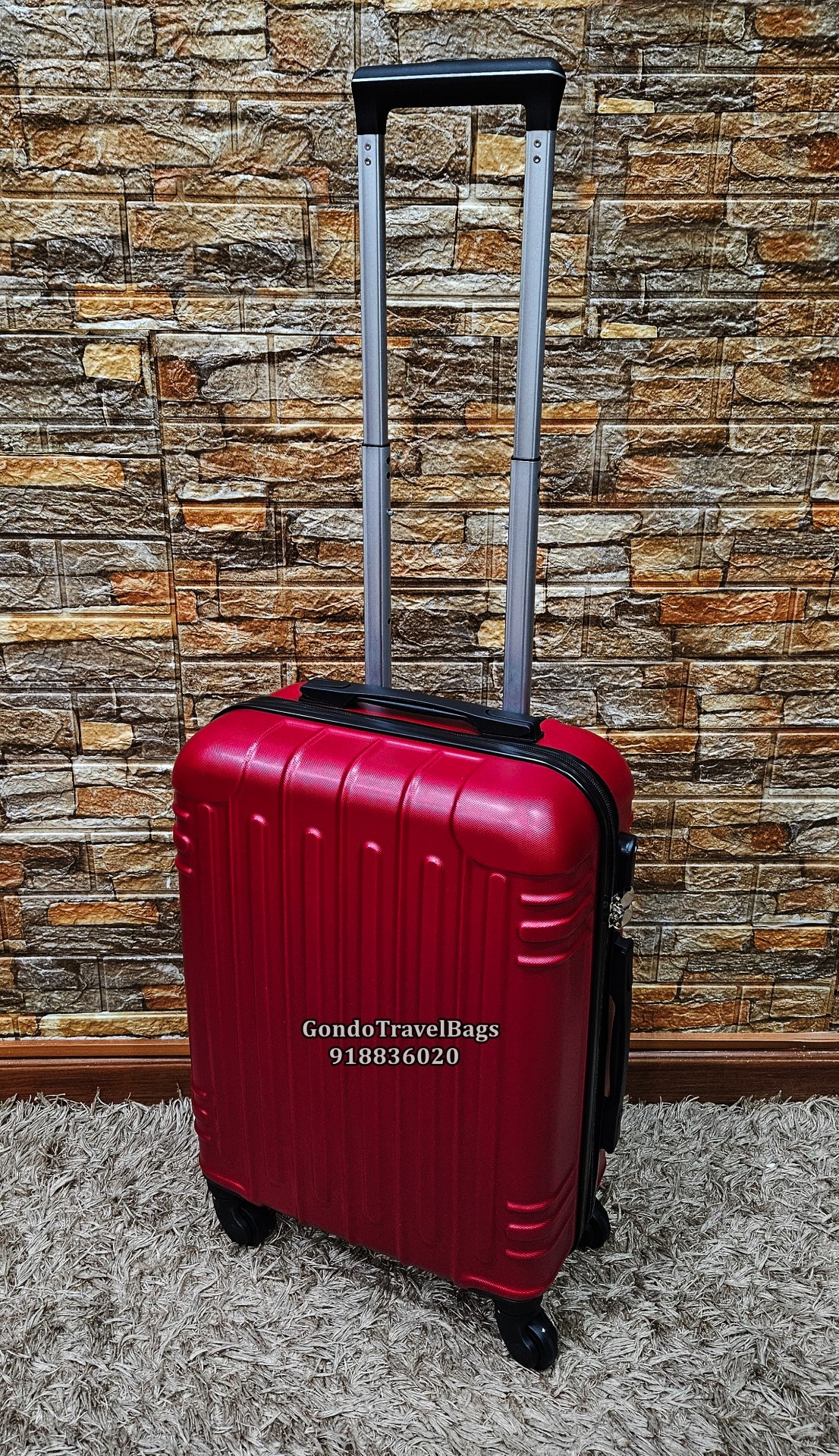 Mala de Cabine Com Trolley 55cm - Padrão + Reforçado