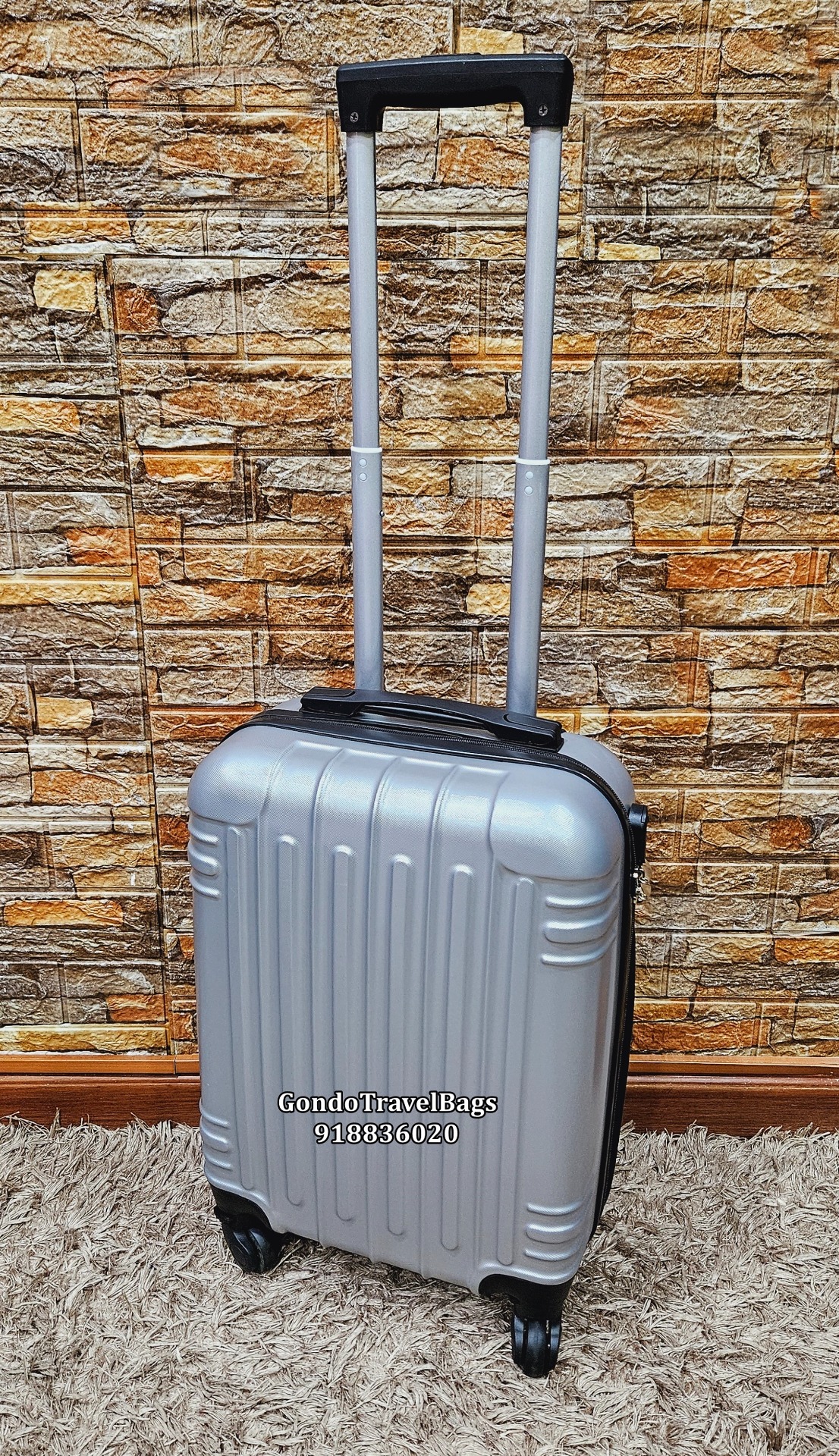 Mala de Cabine Com Trolley 55cm - Padrão + Reforçado