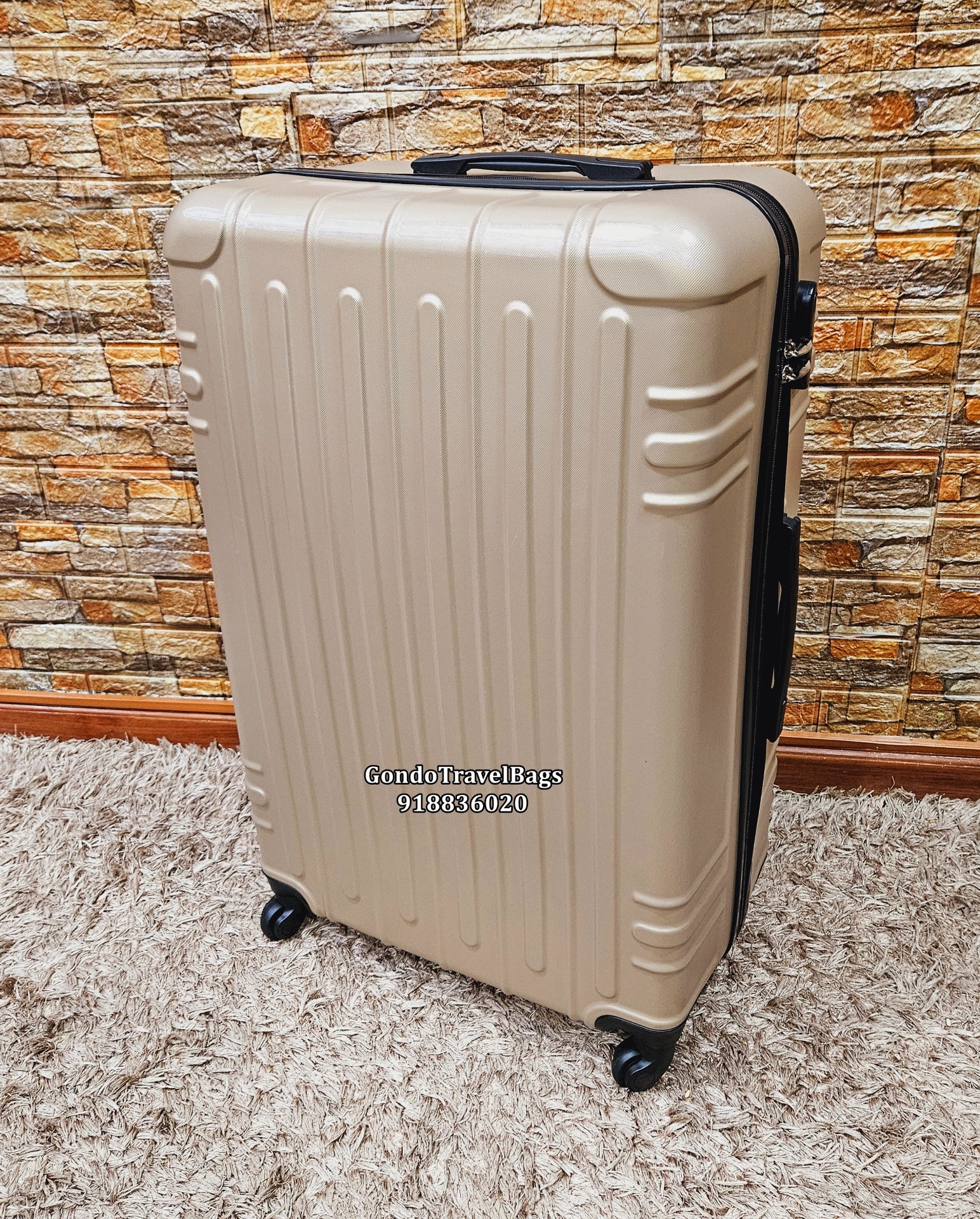Mala de Porão Com Trolley Extra Grande 36Kg / 80cm