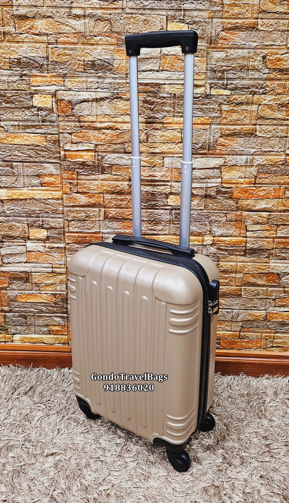 Mala de Cabine Com Trolley 50cm - Padrão + Reforçado