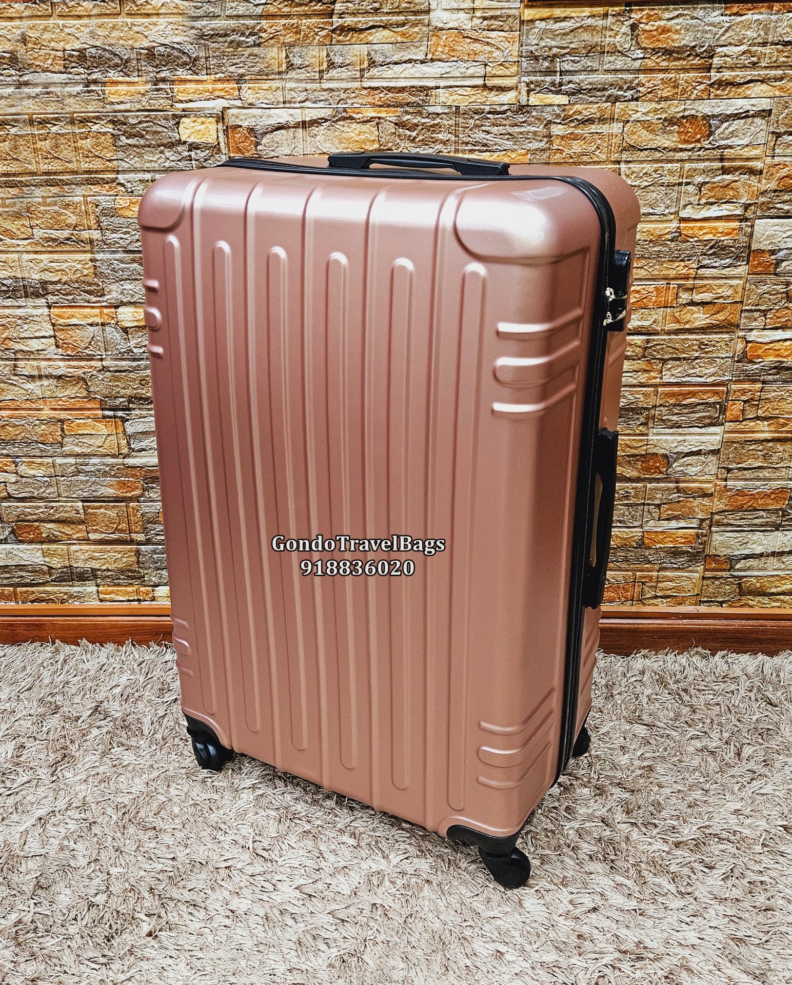 Mala de Porão Com Trolley Extra Grande 36Kg / 80cm