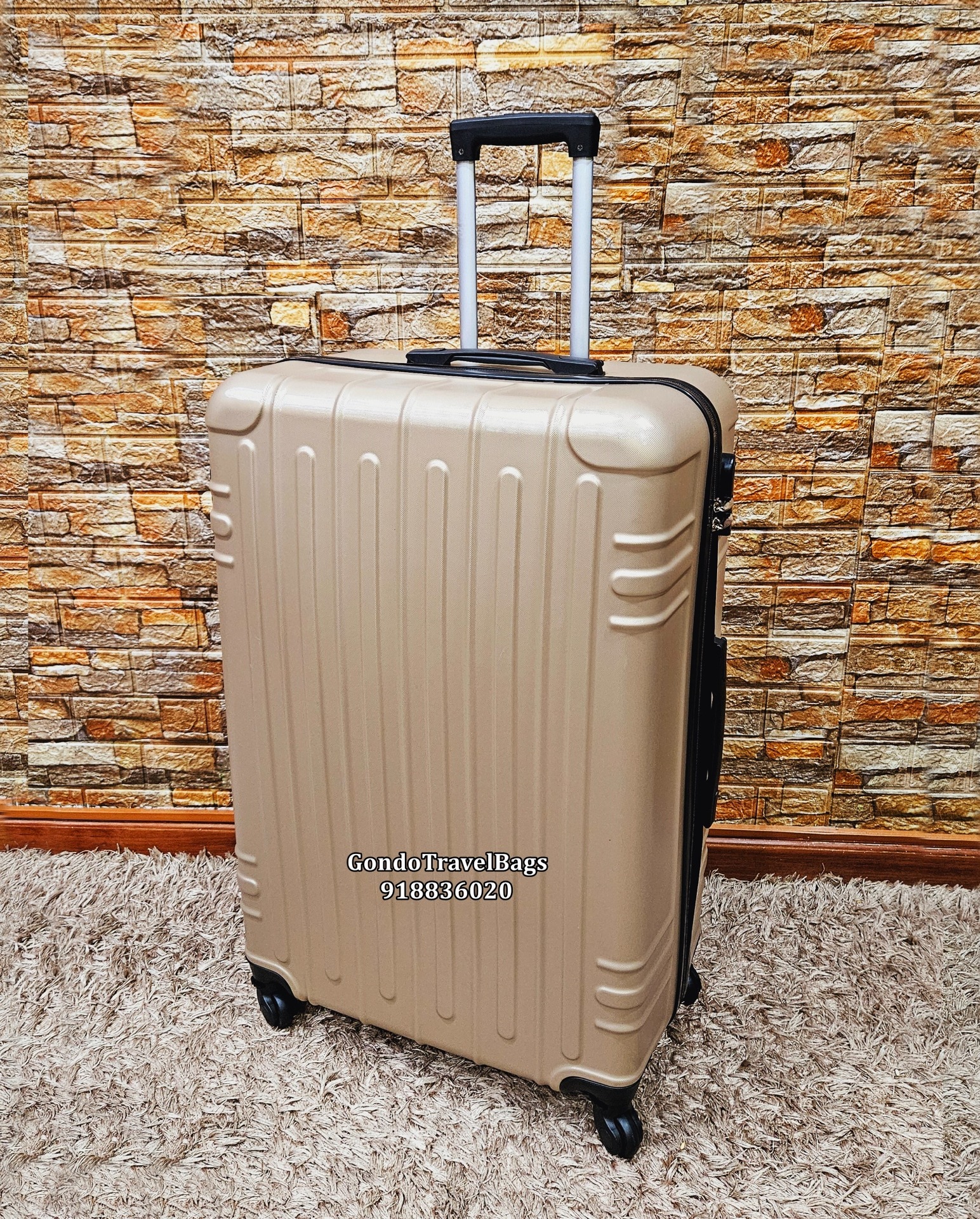 Mala de Porão Com Trolley Grande 32Kg / 75cm