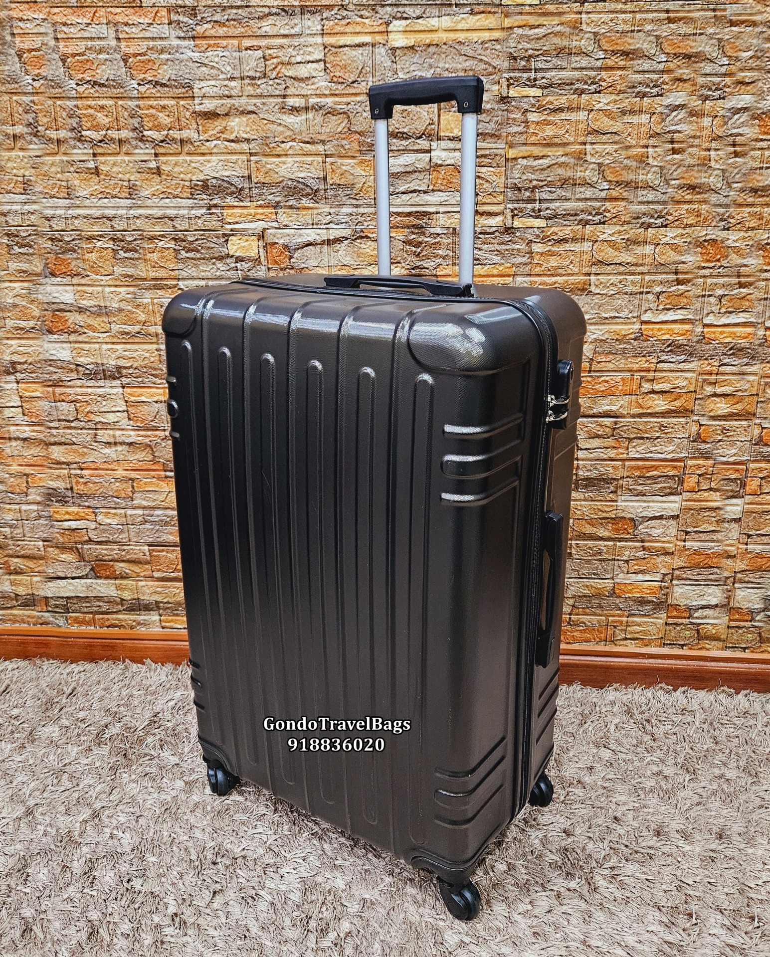 Mala de Porão Com Trolley Grande 32Kg / 75cm
