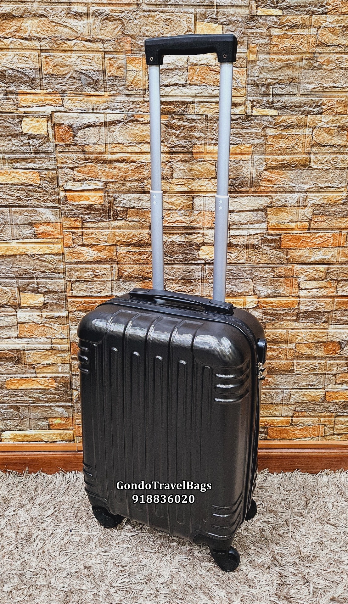 Mala de Cabine Com Trolley 50cm - Padrão + Reforçado