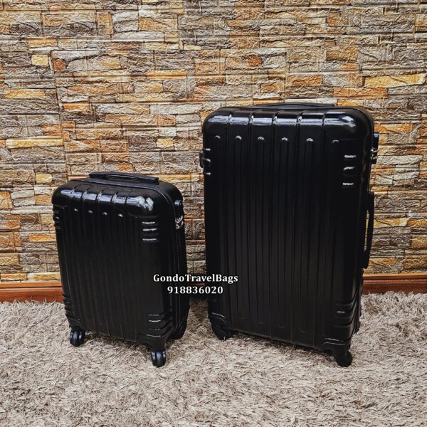Conjunto de 2 Malas de Viagem ABS - 1 Porão 23Kg + 1 Cabine 8 a 10Kg