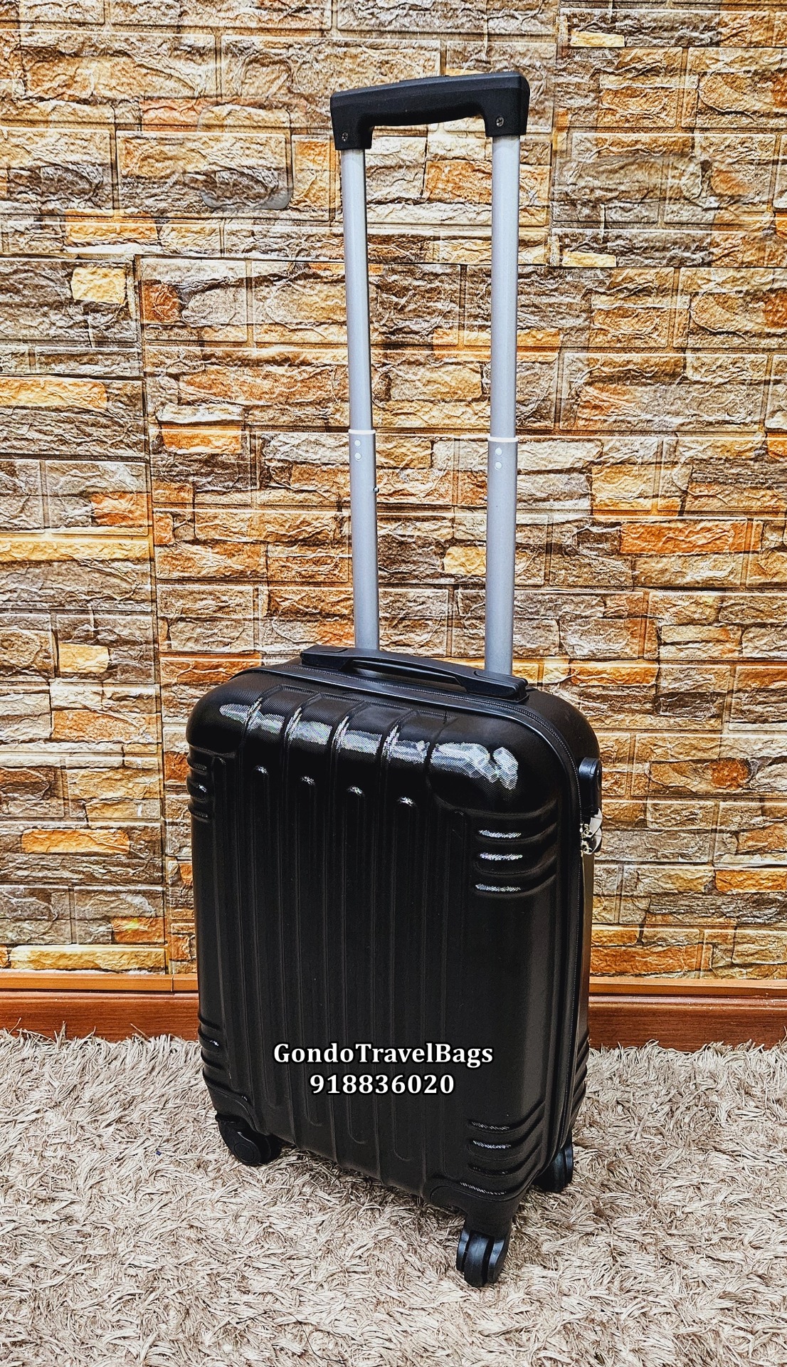 Mala de Cabine Com Trolley 50cm - Padrão + Reforçado