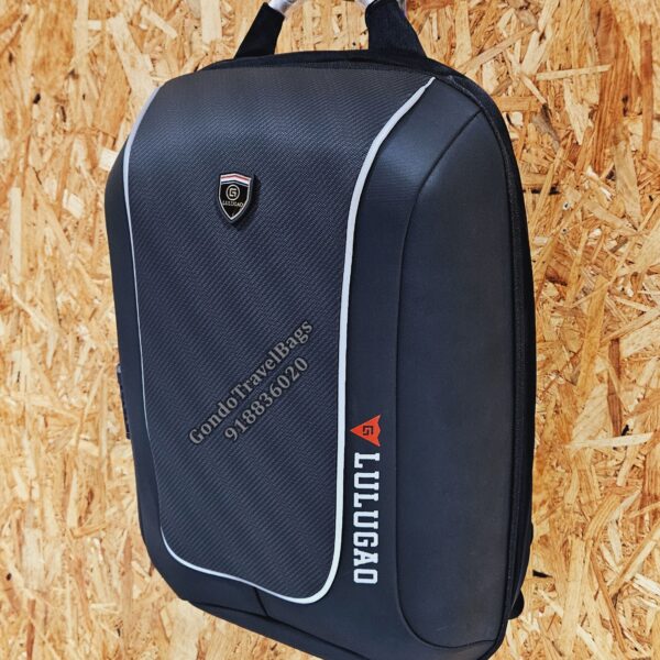 Mochila Multiusos Portátil / Fecho C/Código - Padrão Carbono - Top Qualidade