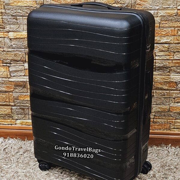 Mala de Viagem Porão 23Kg / 65cm Polipropileno - Preto