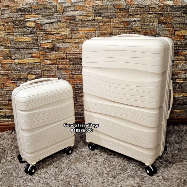 2 Malas de Viagem Polipropileno - Porão 32Kg + Cabine 8 ou 10Kg