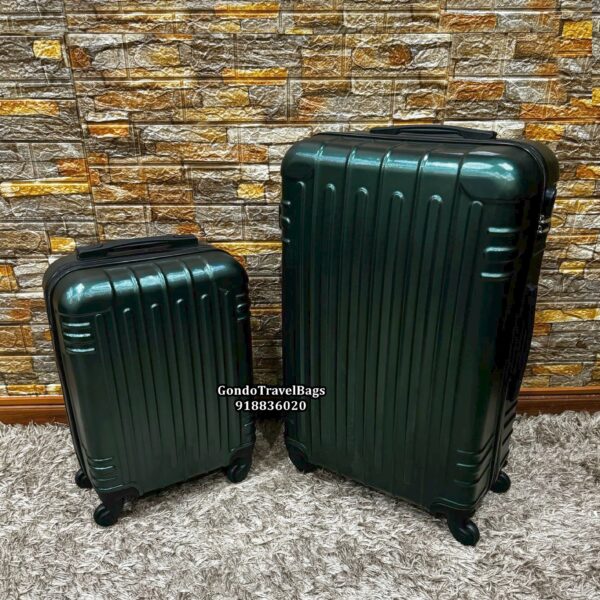 Conjunto de 2 Malas de Viagem ABS - 1 Porão 23Kg + 1 Cabine 8 a 10Kg
