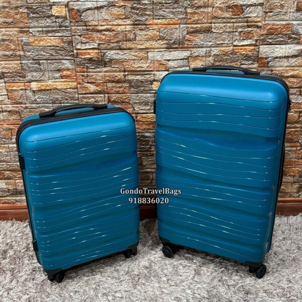2 Malas de Viagem Polipropileno - Porão 23Kg + Cabine 8 ou 10Kg