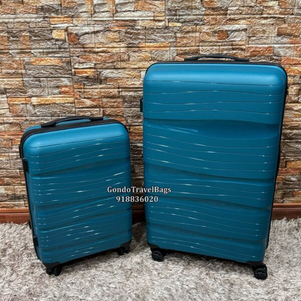 2 Malas de Viagem Polipropileno - Porão 32Kg + Cabine 8 ou 10Kg