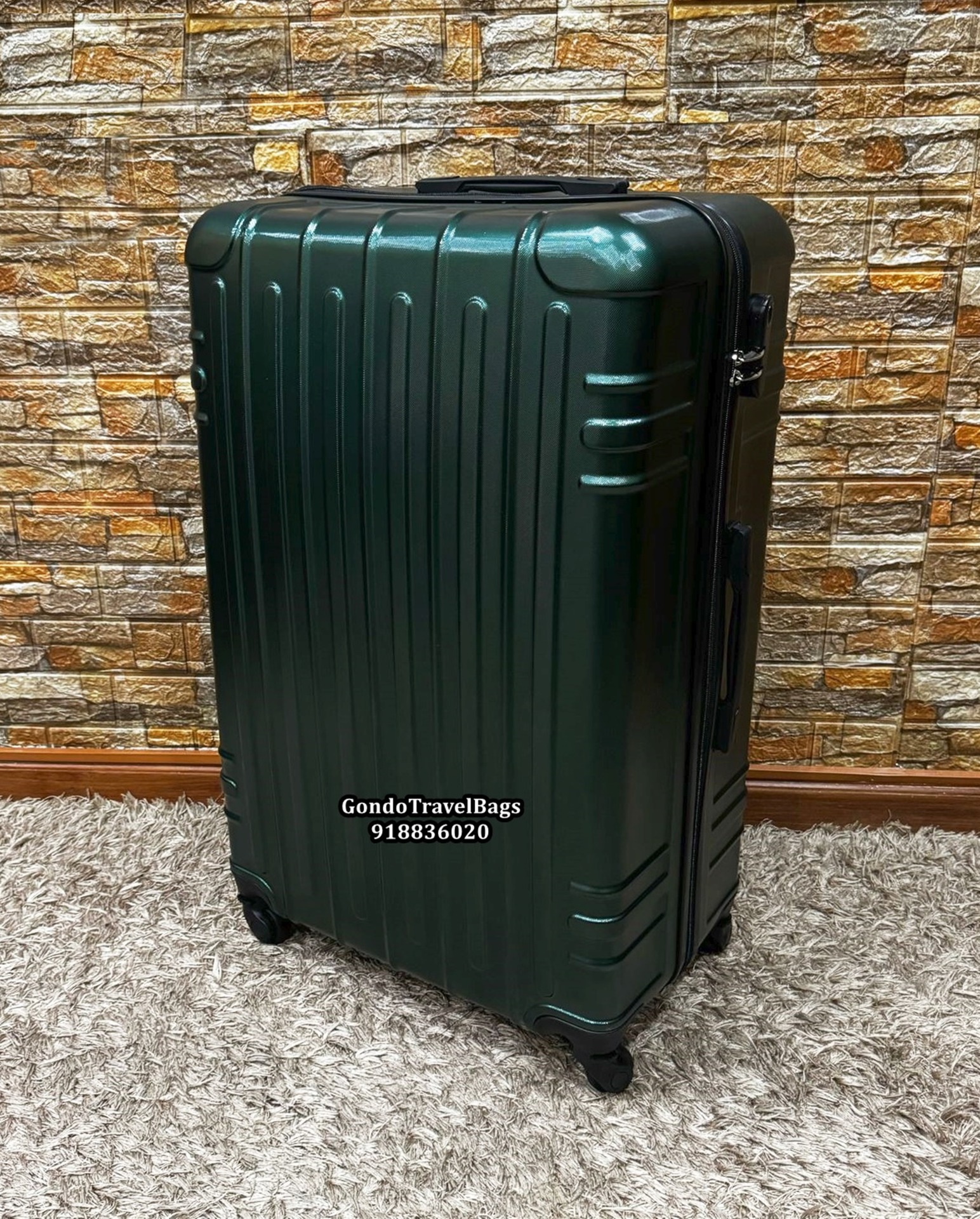 Mala de Porão Com Trolley Extra Grande 36Kg / 80cm