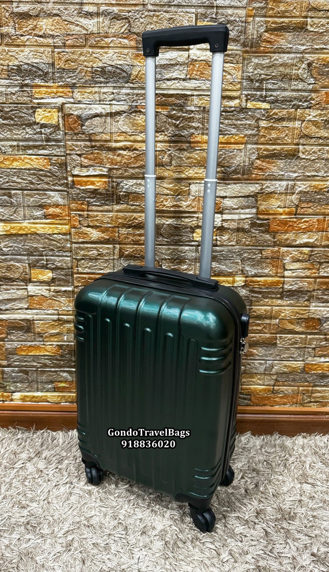 Mala de Cabine Com Trolley 50cm - Padrão + Reforçado