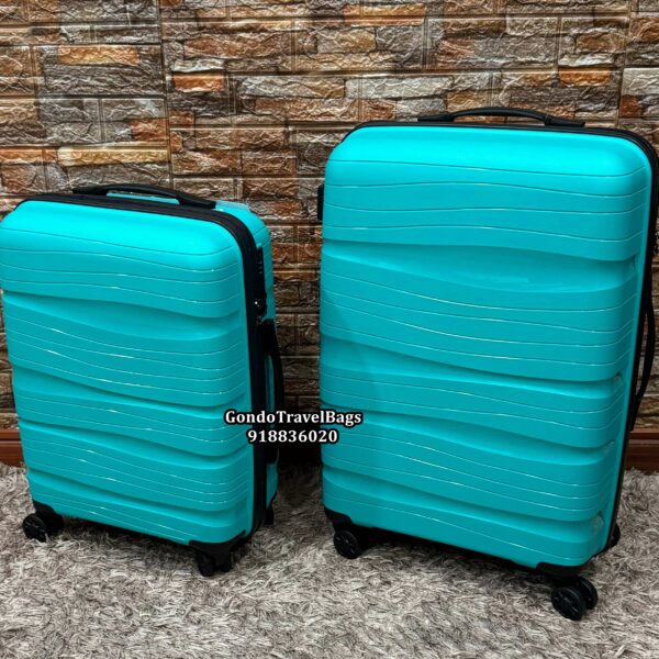 2 Malas de Viagem Polipropileno - Porão 23Kg + Cabine 8 ou 10Kg