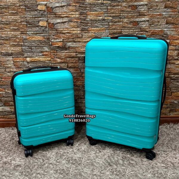 2 Malas de Viagem Polipropileno - Porão 32Kg + Cabine 8 ou 10Kg