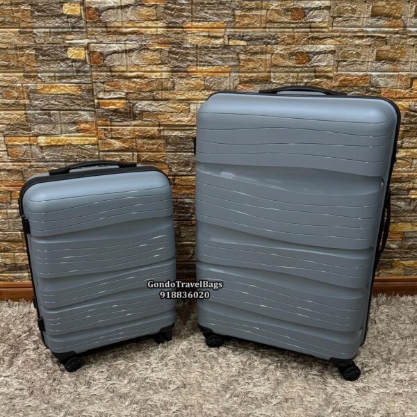2 Malas de Viagem Polipropileno - Porão 32Kg + Cabine 8 ou 10Kg
