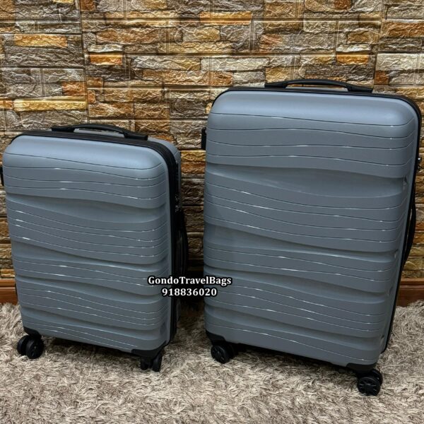 2 Malas de Viagem Polipropileno - Porão 23Kg + Cabine 8 ou 10Kg