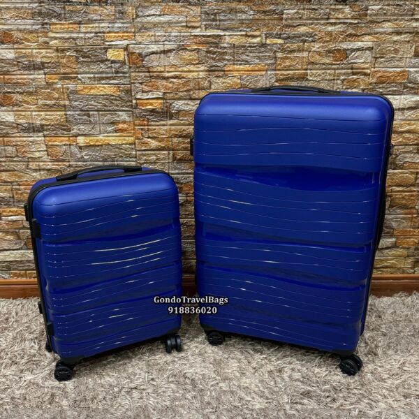 2 Malas de Viagem Polipropileno - Porão 32Kg + Cabine 8 ou 10Kg