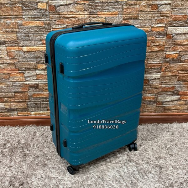 Mala de Viagem Porão 23Kg / 65cm Polipropileno - Azul Mediterrâneo