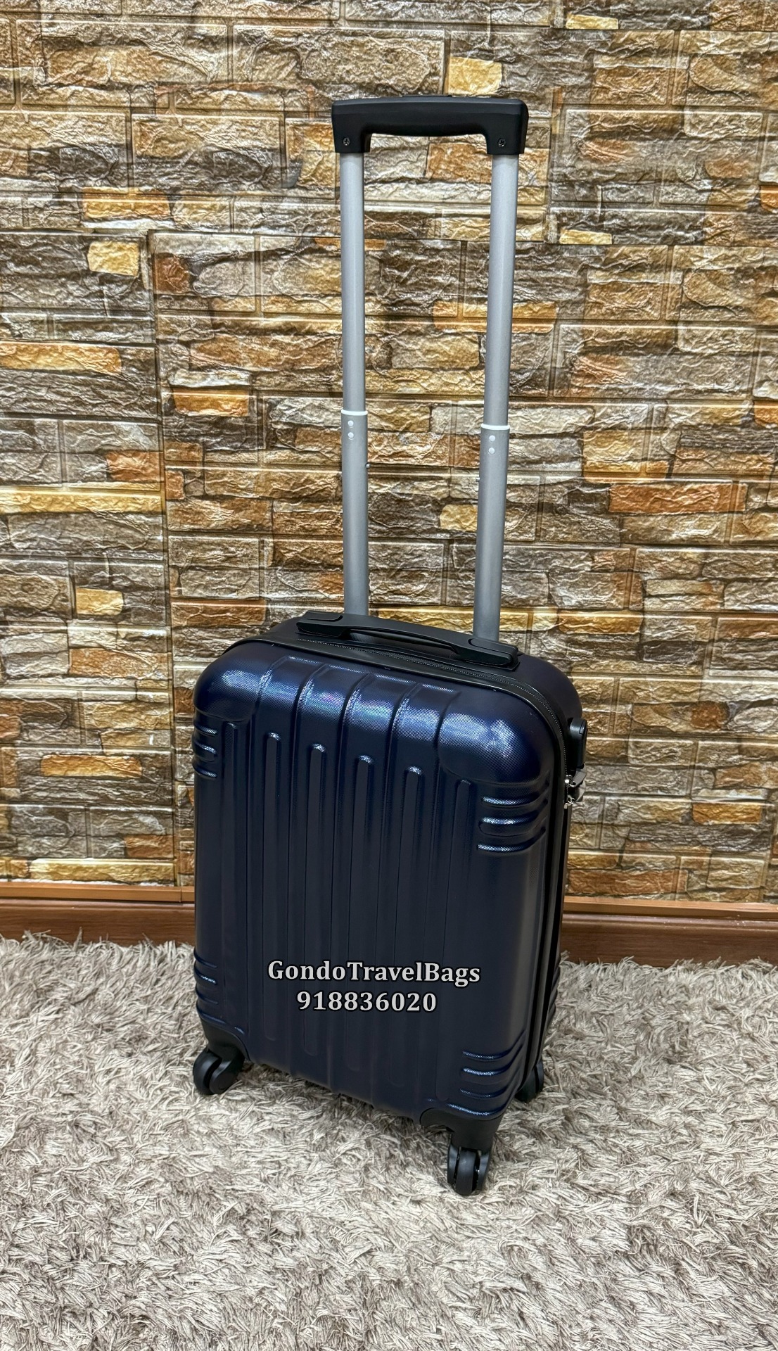Mala de Cabine Com Trolley 50cm - Padrão + Reforçado