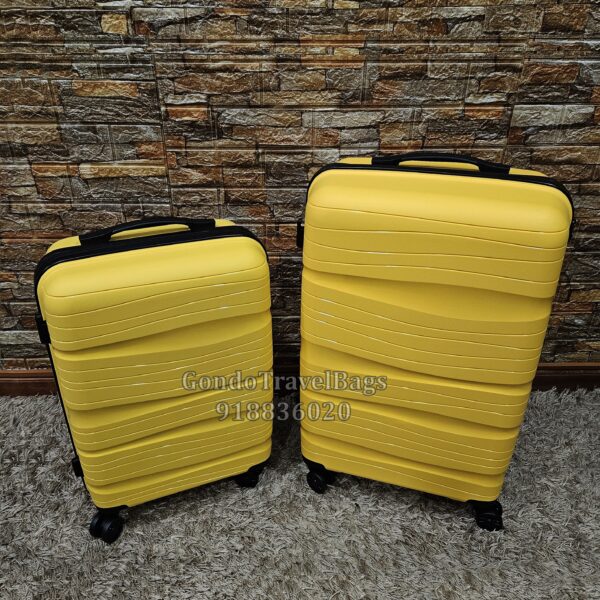 2 Malas de Viagem Polipropileno - Porão 23Kg + Cabine 8 ou 10Kg