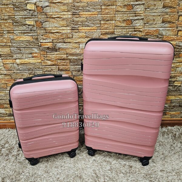 2 Malas de Viagem Polipropileno - Porão 32Kg + Cabine 8 ou 10Kg